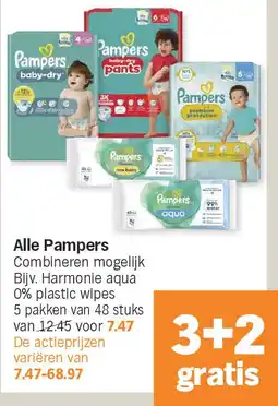 Albert Heijn Alle Pampers aanbieding