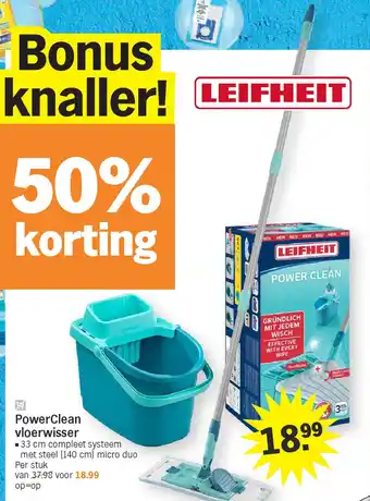 Albert Heijn PowerClean vloerwisser aanbieding