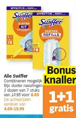 Albert Heijn Alle Swiffer aanbieding