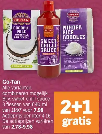 Albert Heijn Go-Tan aanbieding