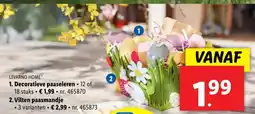 Lidl 1. Decoratieve paaseieren aanbieding