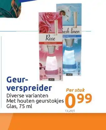 Action Geurverspreider 75ml aanbieding