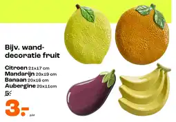 Kwantum Wanddecoratie fruit aanbieding