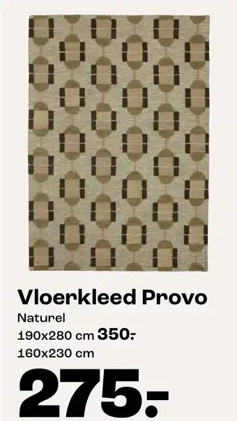 Kwantum Vloerkleed Provo aanbieding