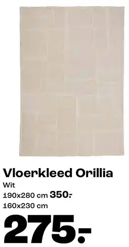 Kwantum Vloerkleed Orillia Wit aanbieding