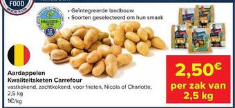 Carrefour Aardappelen aanbieding