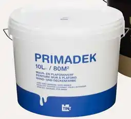 Kwantum Latex Primadek wit aanbieding