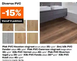 Kwantum Diverse PVC aanbieding