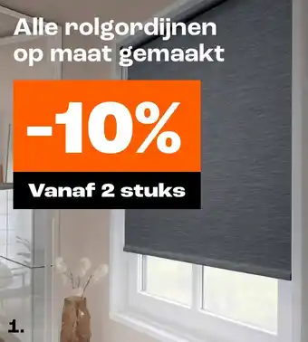 Kwantum Rolgordijn naomi antraciet aanbieding