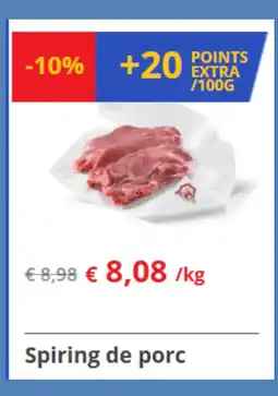 Renmans Spiring de porc aanbieding