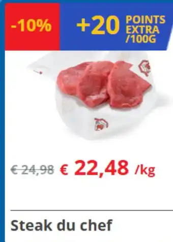 Renmans Steak du chef aanbieding