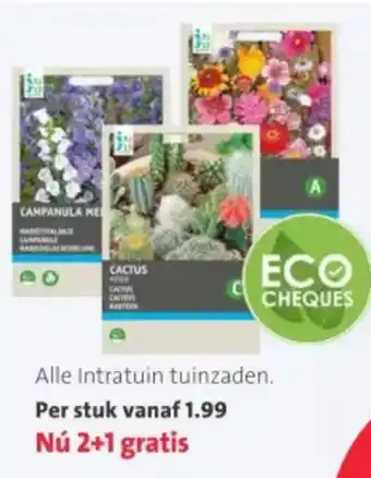 Intratuin Alle Intratuin tuinzaden aanbieding