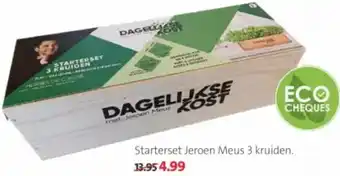 Intratuin Starterset Jeroen Meus 3 kruiden aanbieding