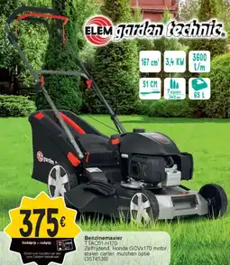 Cora Elem garden technic benzinemaaier TTAC51-H170 aanbieding