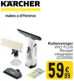 Cora Karcher ruitenreiniger WV2 plus aanbieding