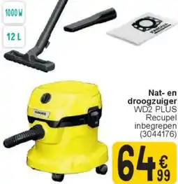 Cora Karcher Nat- en droogzuiger WD2 PLUS aanbieding