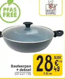 Cora Haute cuisine Sauteerpan + deksel aanbieding