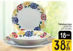 Cora Tafelservies jardin aanbieding