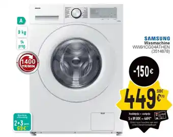 Cora Samsung wasmachine WW91CG04ATHEN aanbieding