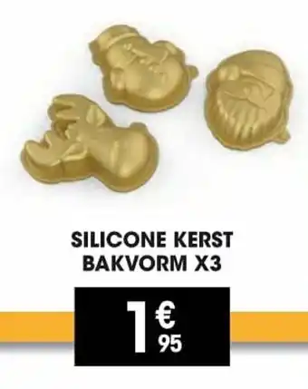 Electro Depot Silicone Kerst Bakvorm X3 aanbieding
