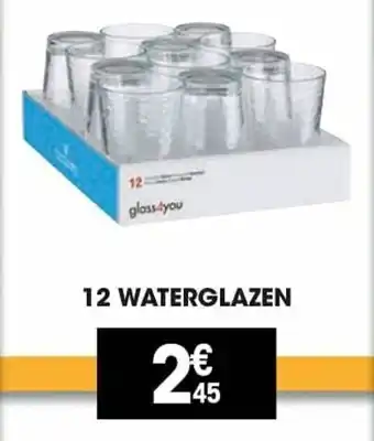 12 Waterglazen