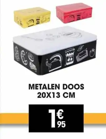 Electro Depot Metalen Doos 20x13 CM aanbieding