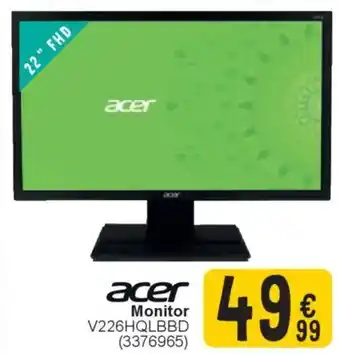 Cora Acer monitor V226HQLBBD aanbieding