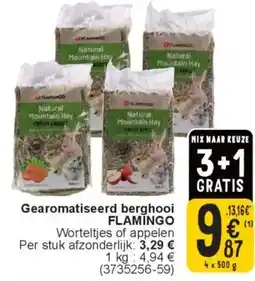 Cora Flamingo gearomatiseerd berghooi aanbieding