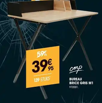 Bureau Brice Gris M1