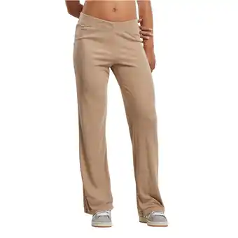 Decathlon Dames Ribbroek (Beige gemêleerd) aanbieding