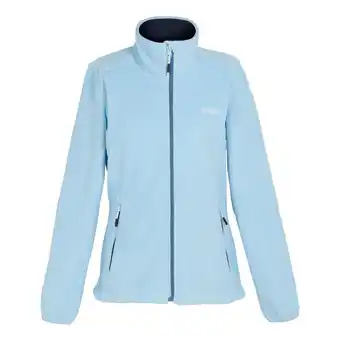 Decathlon Dames Floreo IV Full Zip Fleece Jas (Heldere hemel) aanbieding