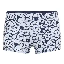 Decathlon Dames Aceana Bloemen Bikinibroekje (Marine / Wit) aanbieding