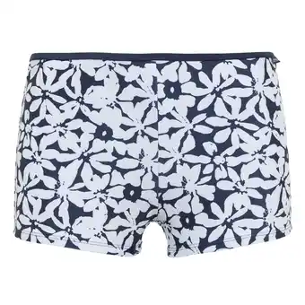 Decathlon Dames Aceana Bloemen Bikinibroekje (Marine / Wit) aanbieding