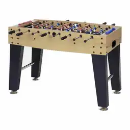 Decathlon F-3 Maple Voetbaltafel - Doorlopende stangen aanbieding