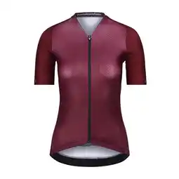 Decathlon Fietsshirt Dames - Bordeaux - Icon Coldblack aanbieding