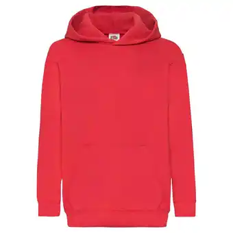 Decathlon Kinder/Kids Klassieke Hoodie (Rood) aanbieding