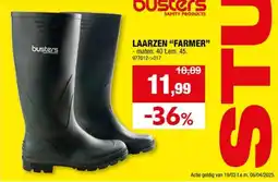 Hubo LAARZEN FARMER aanbieding