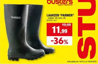 Hubo LAARZEN FARMER aanbieding