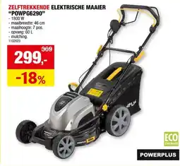 Hubo ZELFTREKKENDE ELEKTRISCHE MAAIER POWPG6290 aanbieding