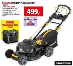 Hubo BENZINEMAAIER POWXG60300 aanbieding