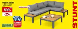 Hubo LOUNGESET ORTONA aanbieding