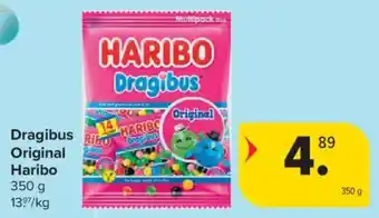 Carrefour Market Dragibus Original Haribo aanbieding