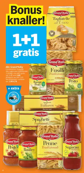 Albert Heijn Alle Grand'Italia aanbieding