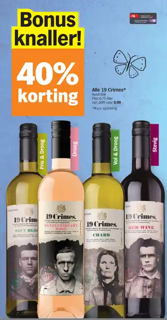 Albert Heijn Alle 19 Crimes aanbieding