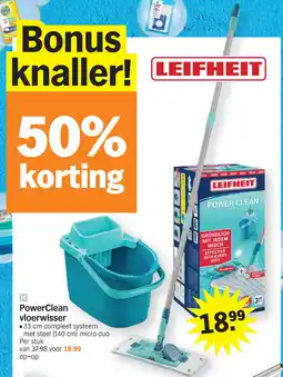 Albert Heijn PowerClean vloerwisser aanbieding