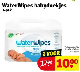 Kruidvat WaterWipes babydoekjes aanbieding