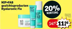 Kruidvat NIP+FAB gezichtsproducten Hyaluronic Fix aanbieding