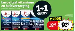 Kruidvat Lucovitaal vitaminen en huidverzorgin aanbieding