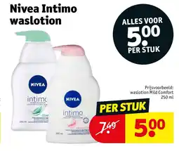 Kruidvat Nivea Intimo waslotion aanbieding