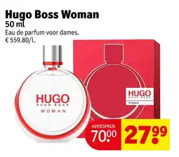 Kruidvat Hugo Boss Woman aanbieding